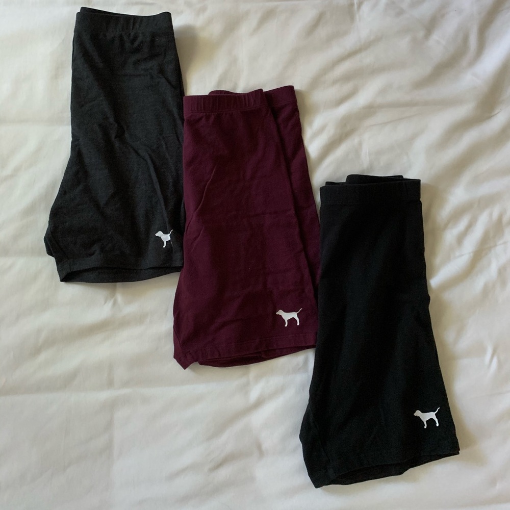 PINK Yoga Biker Shorts